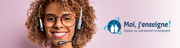 Logo - Moi, j'enseigne - Appui au personnel enseignant